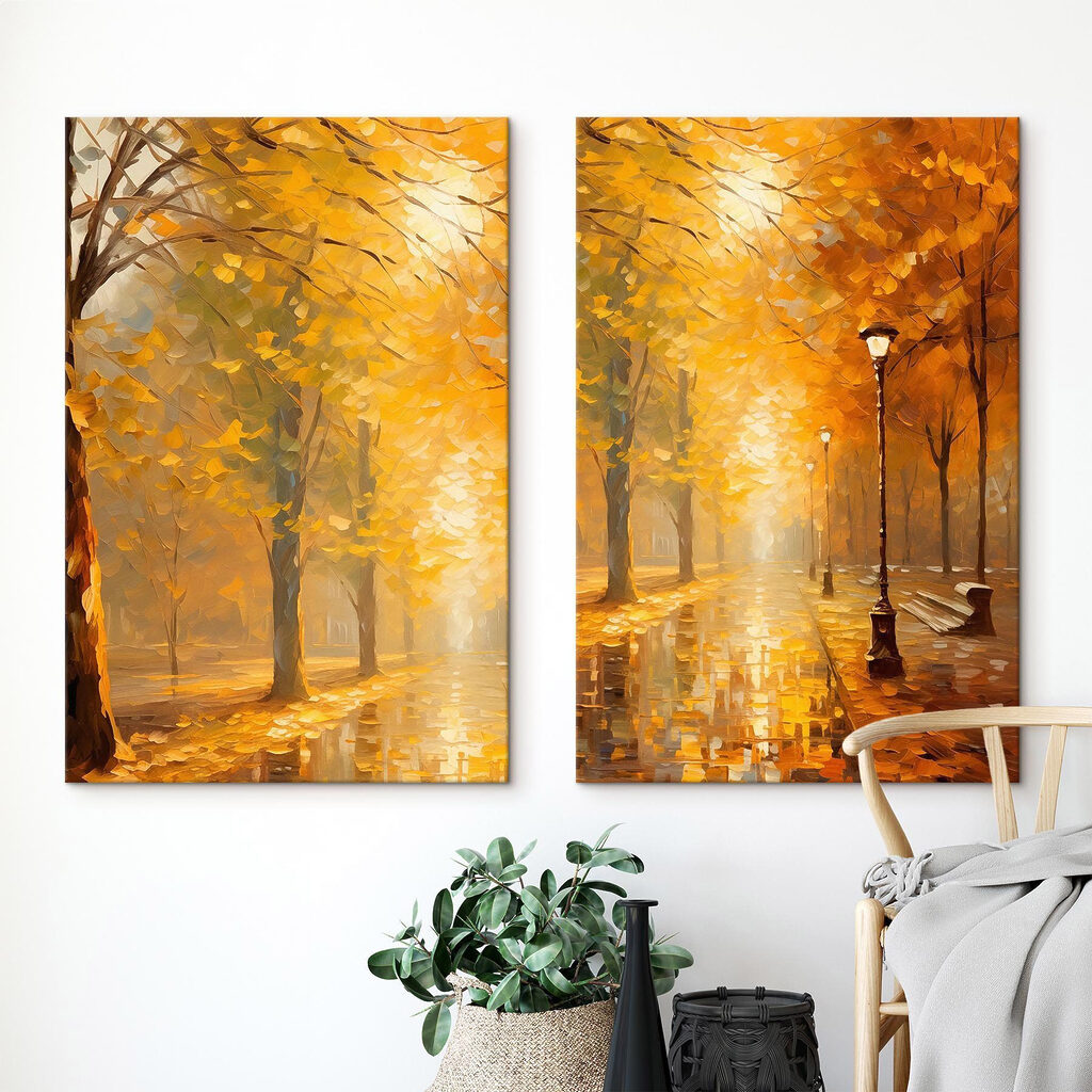Allée d’automne — intérieur 1