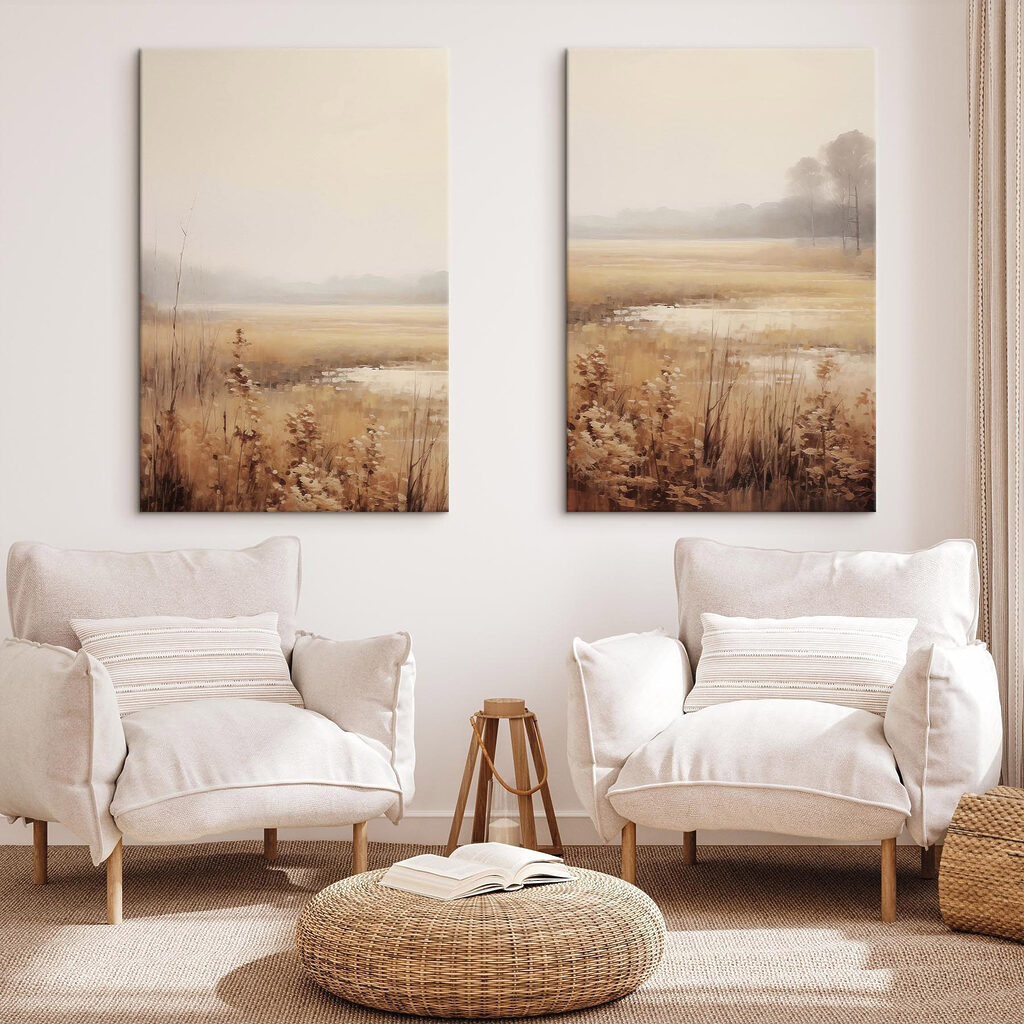 Marais dans la brume — intérieur 1
