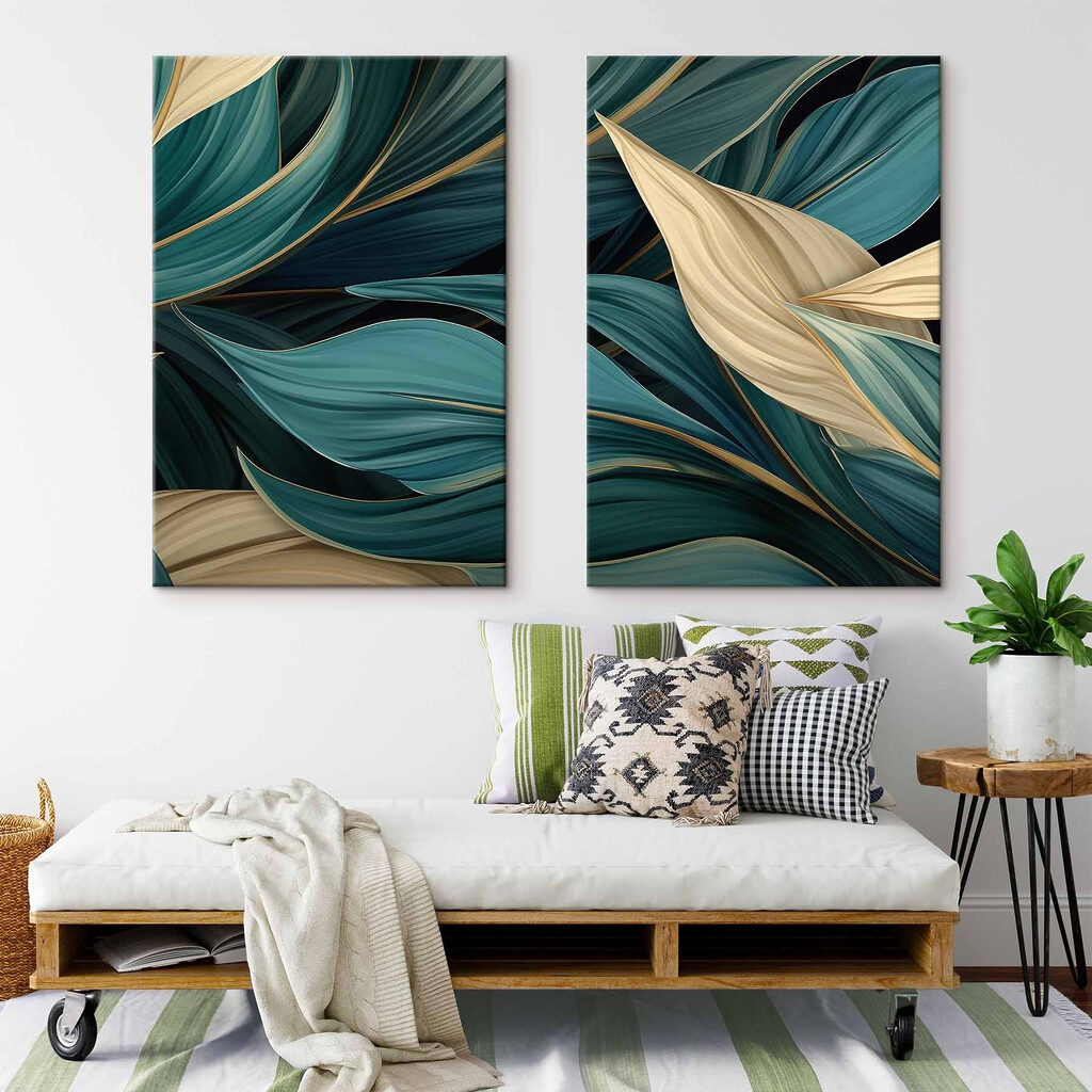 Arabesques de feuilles — intérieur 2