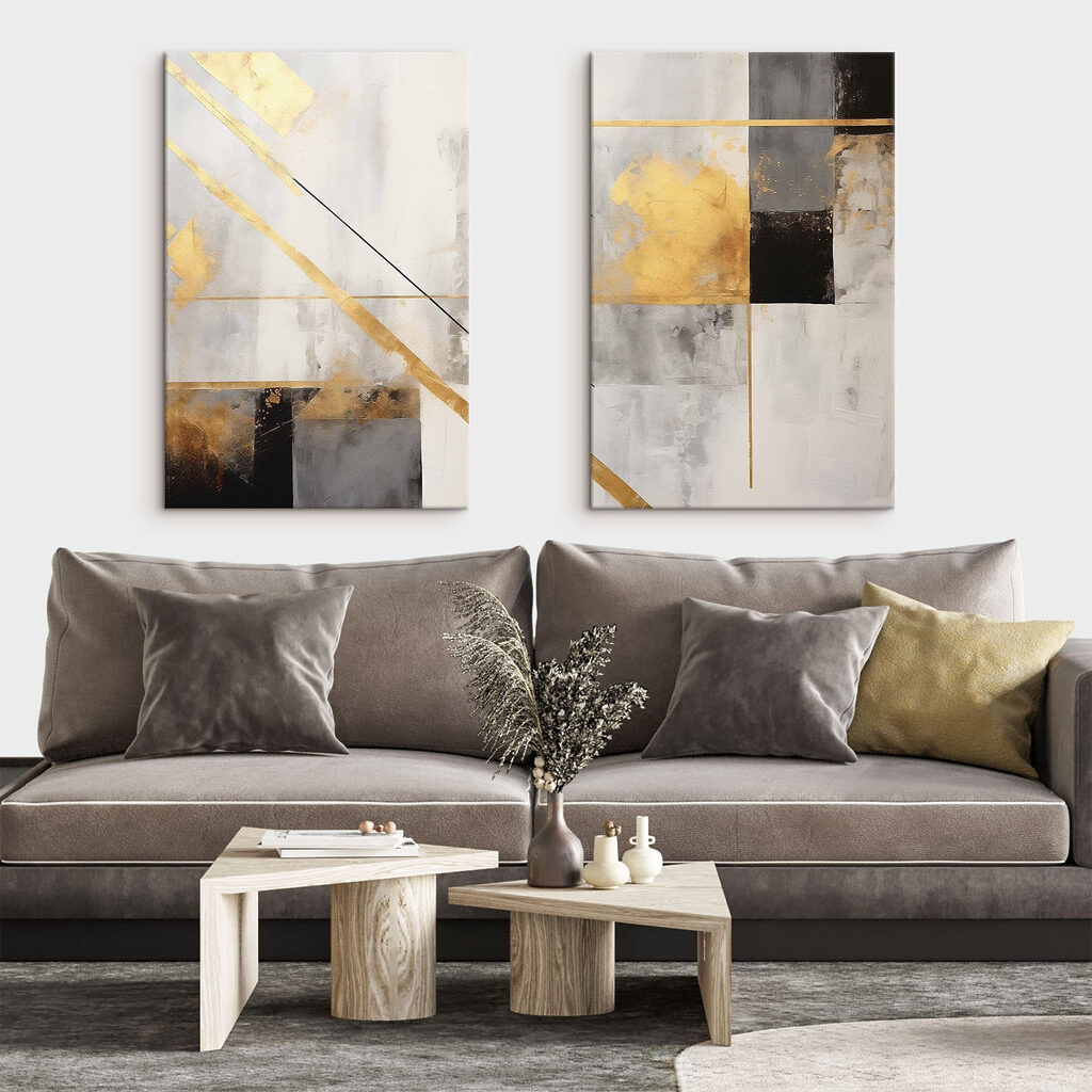 Géométrie dorée — intérieur 2