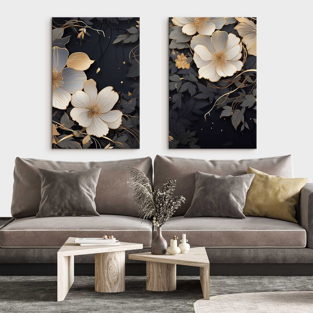 Fleurs et arabesques — intérieur 2