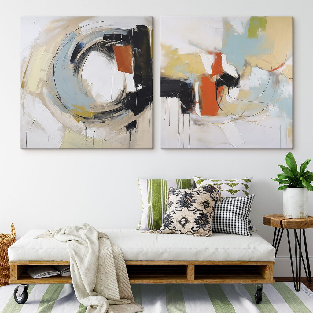 Mouvement abstrait — intérieur 1