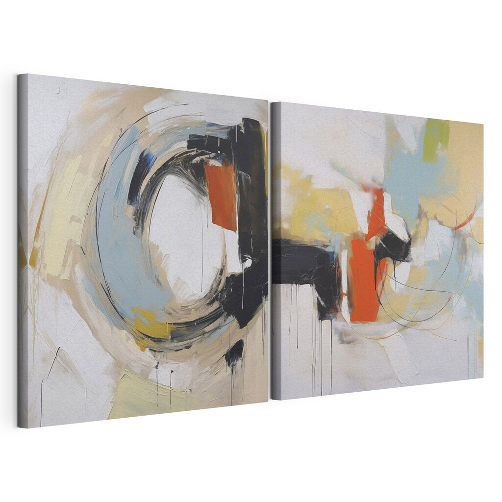 Mouvement abstrait — vue du produit