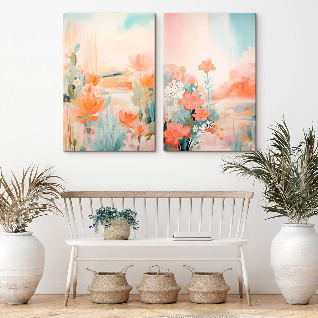 Paysage fleuri — intérieur 2