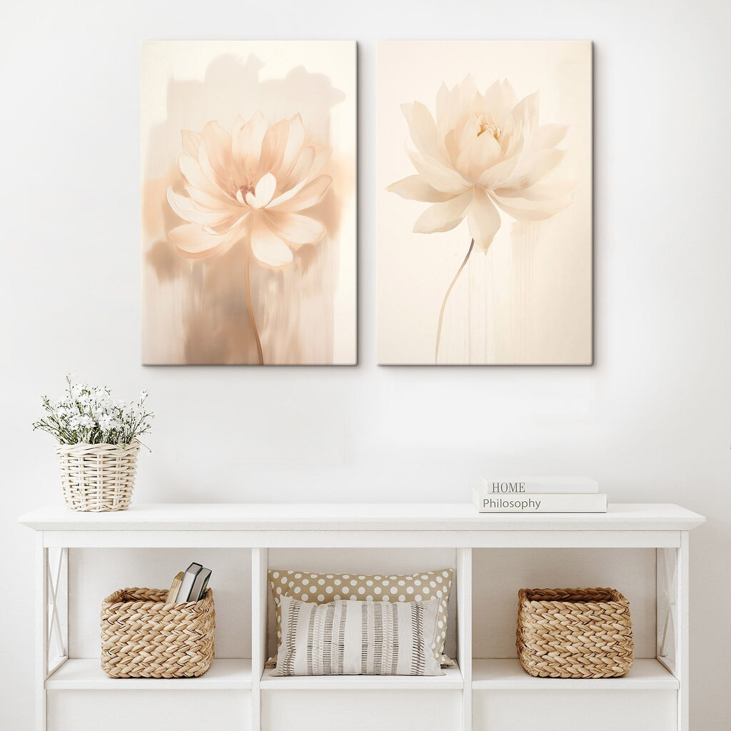 Grande fleur isolée — intérieur 2