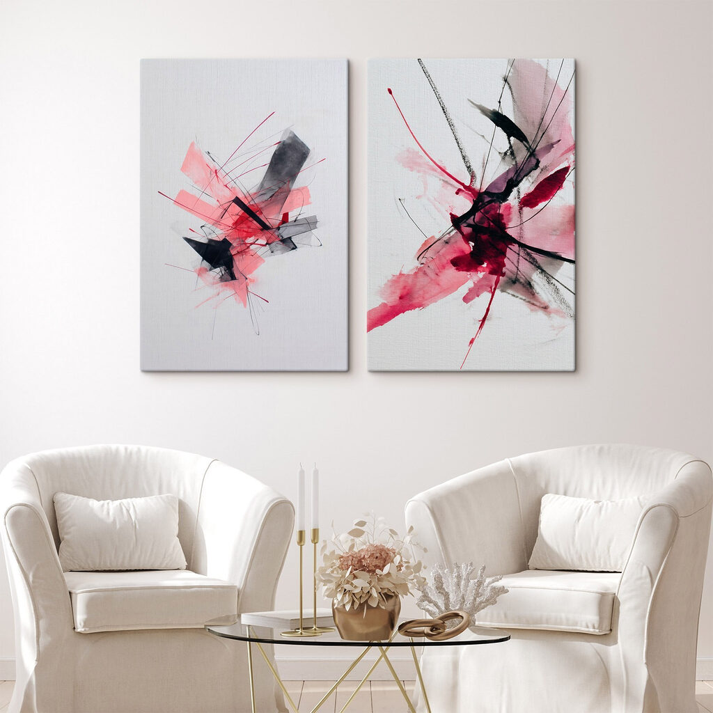 Élan rouge et noir — intérieur 1