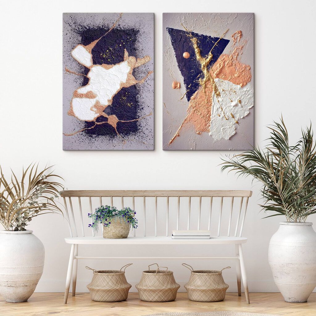 Formes cernées d’or — intérieur 2