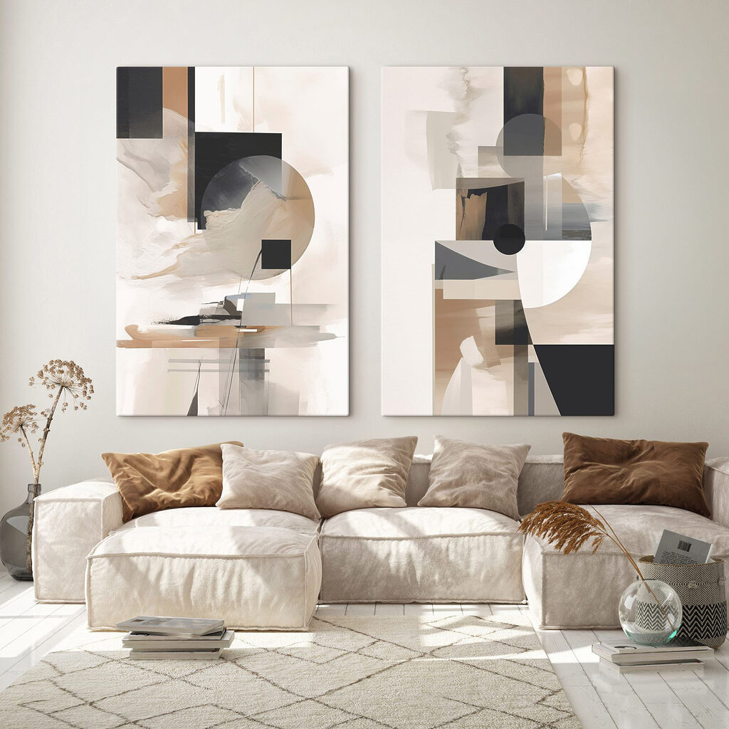 Surfaces décalées dans un intérieur