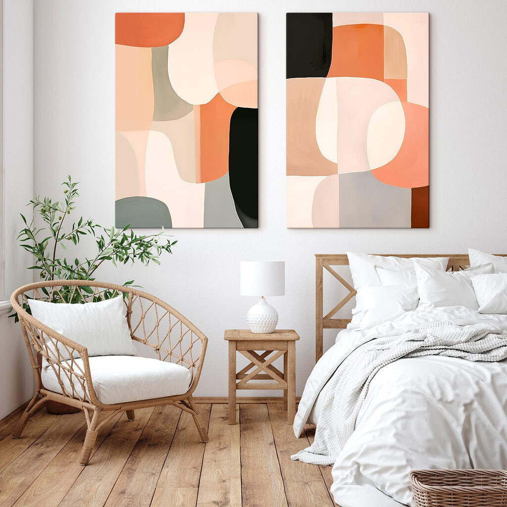 Formes aux tons apaisants — intérieur 1