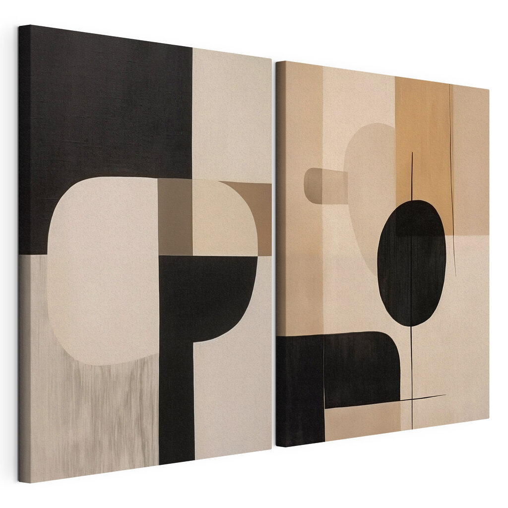 Harmonie noir et beige — vue du produit