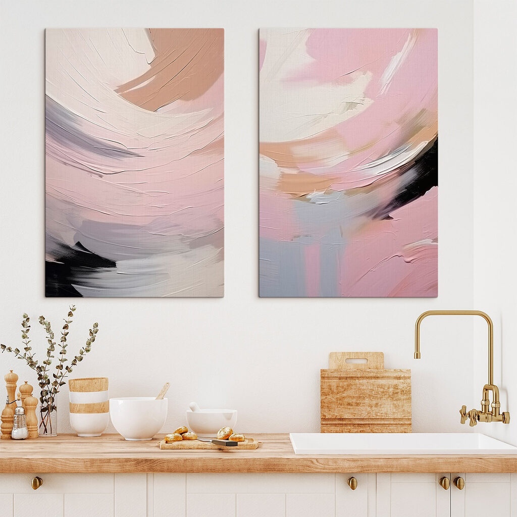 Courbes pastel — intérieur 2