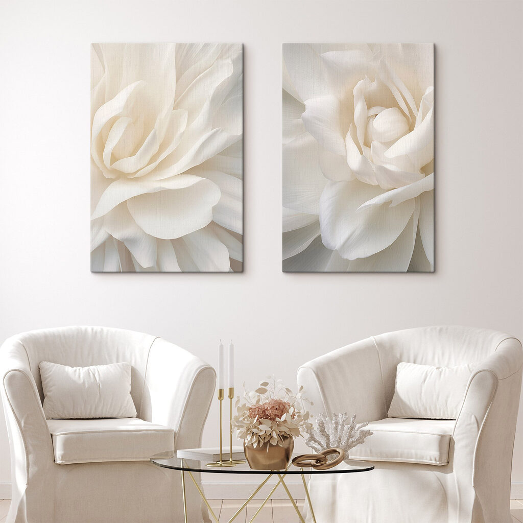 Pétales blancs — intérieur 2