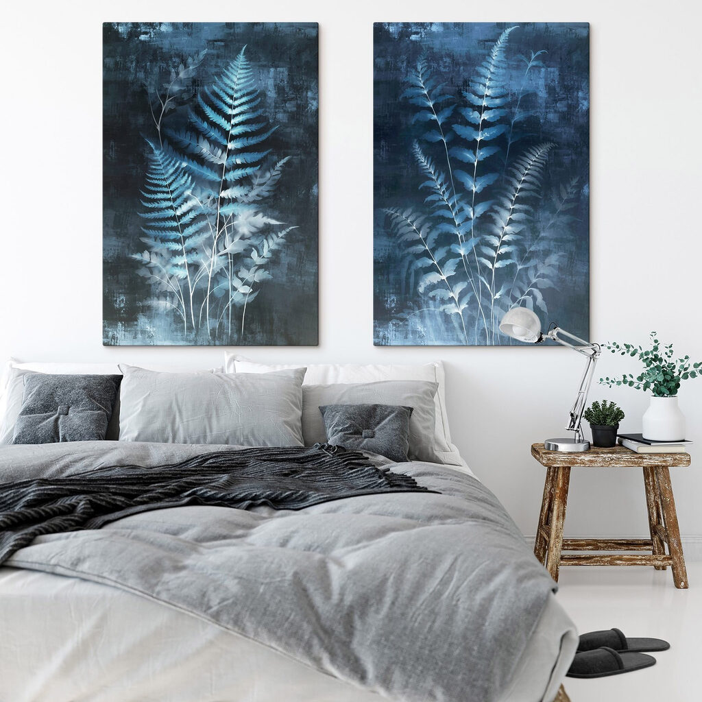 Fougères bleu nuit — intérieur 1