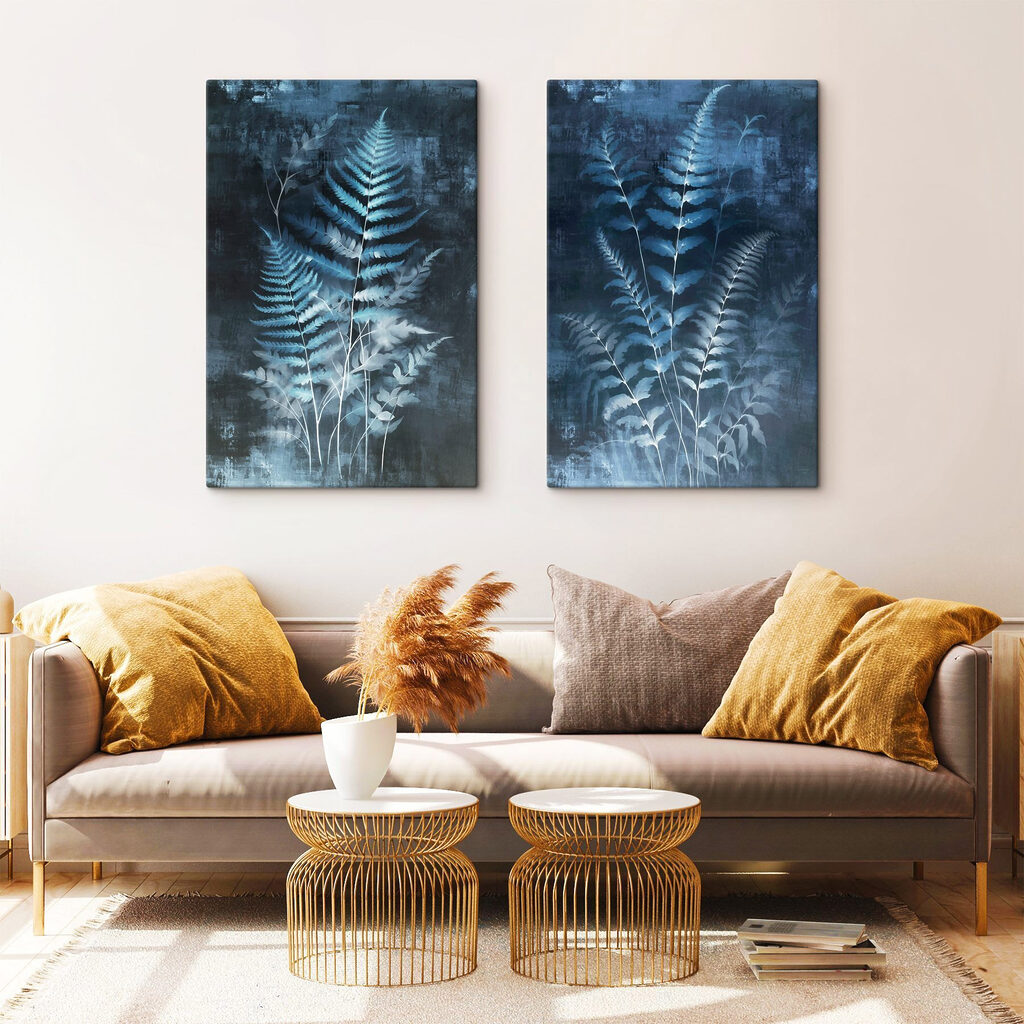 Fougères bleu nuit — intérieur 2