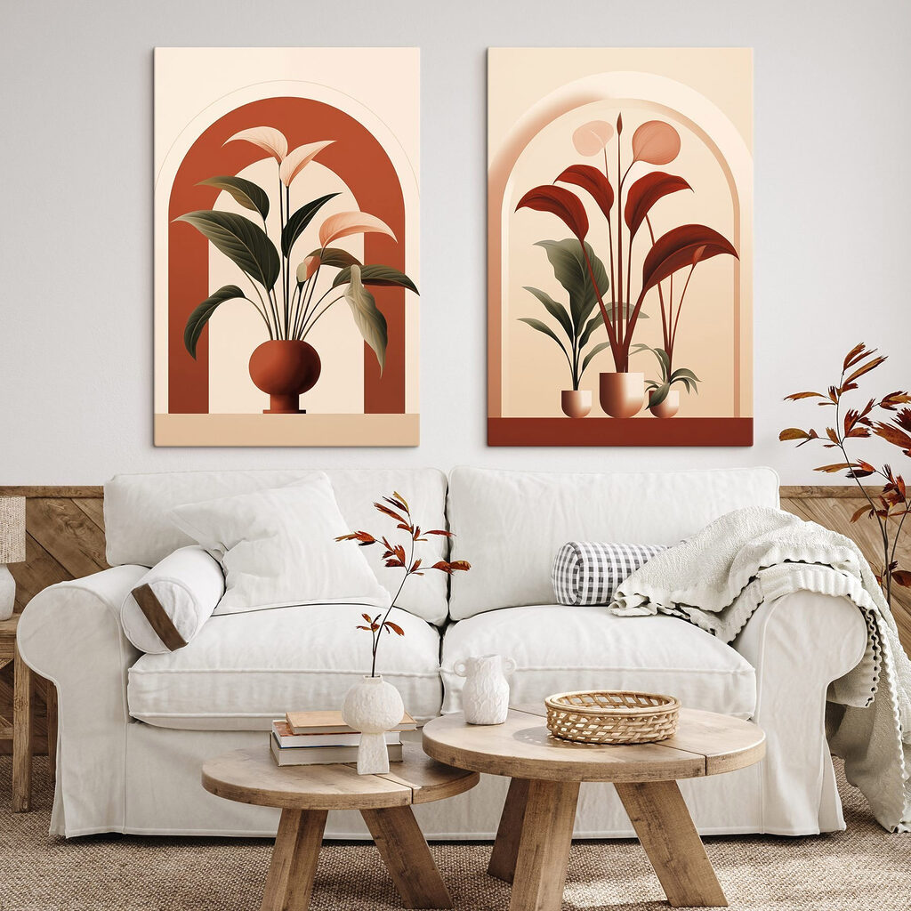 Plantes sous les arches — intérieur 1