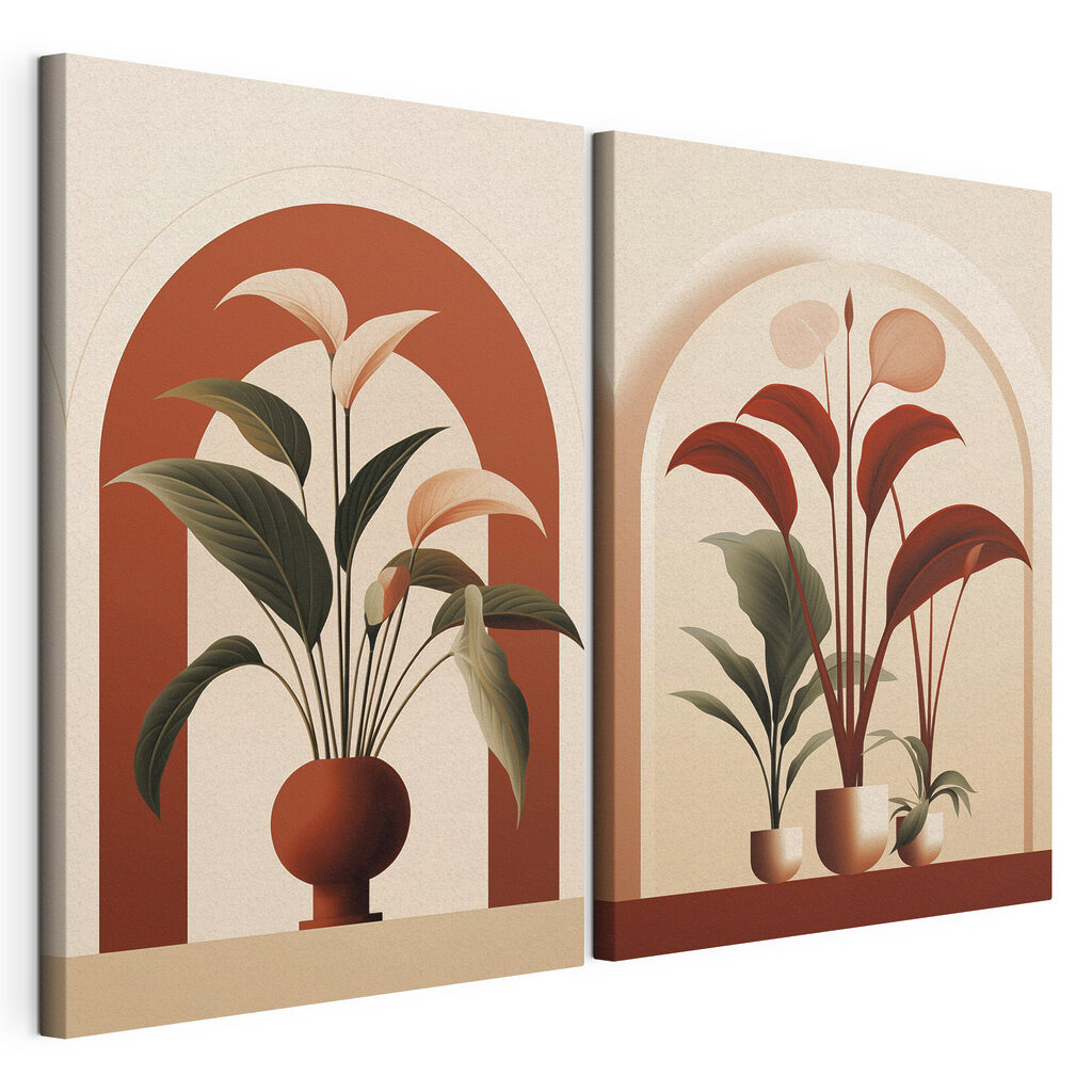 Plantes sous les arches — vue du produit