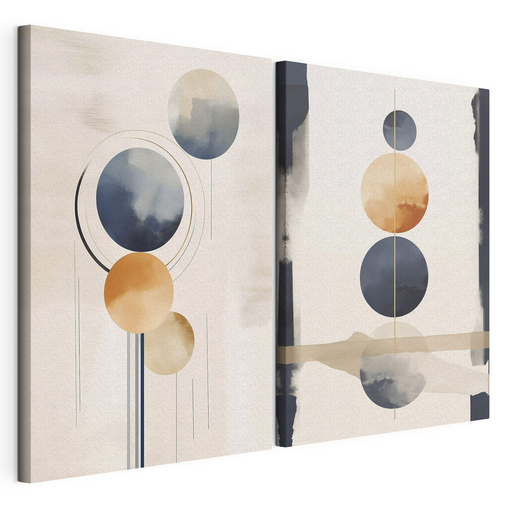 Cercles à l’aquarelle — vue du produit