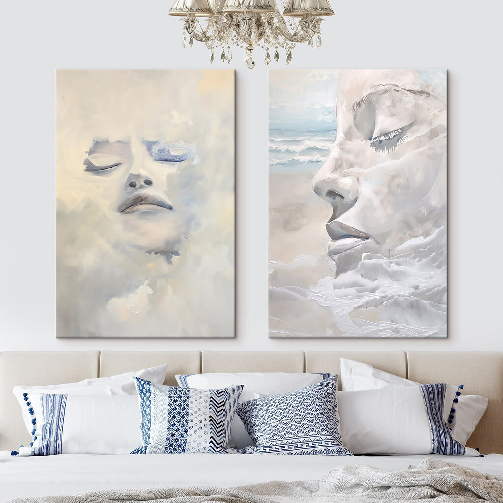 Visage dans les nuages — intérieur 1
