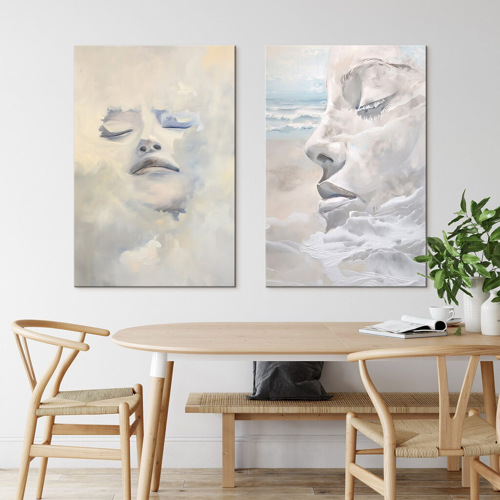 Visage dans les nuages — intérieur 2