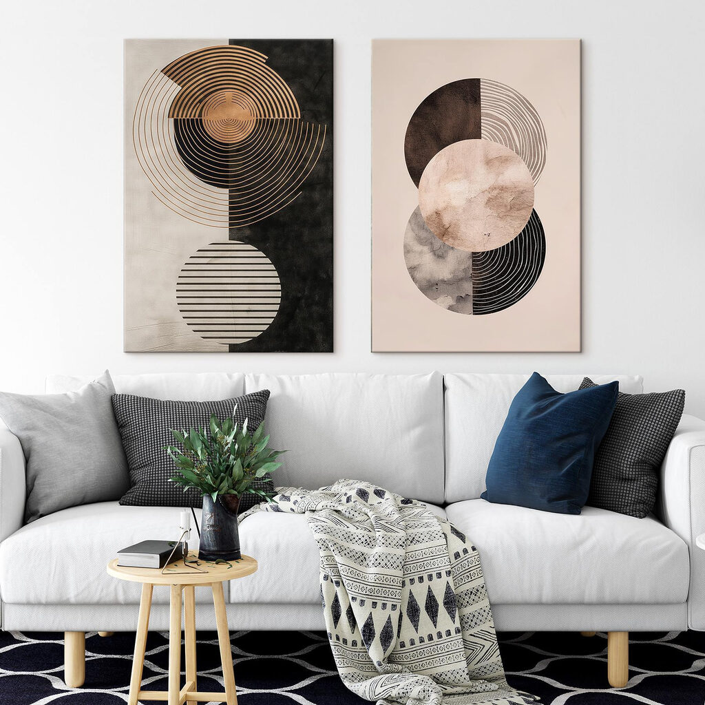Cercles concentriques — intérieur 1