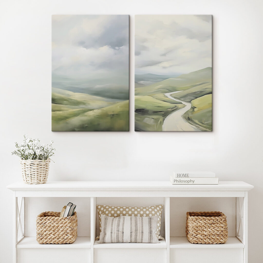 Route dans les collines — intérieur 2