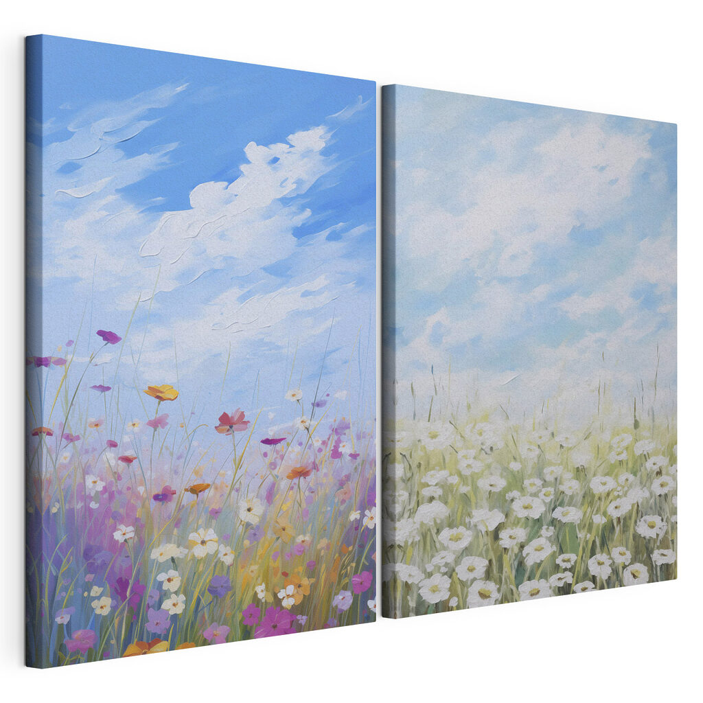 Marguerites et fleurs sauvages — vue du produit