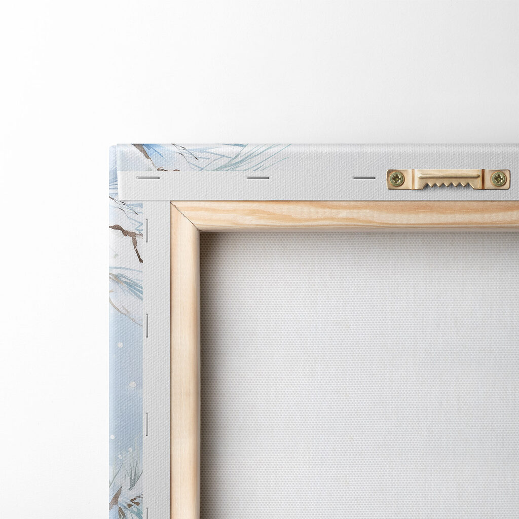 Chouette dans la neige — dos