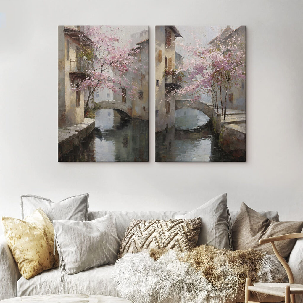 Pont sous les fleurs — intérieur 1