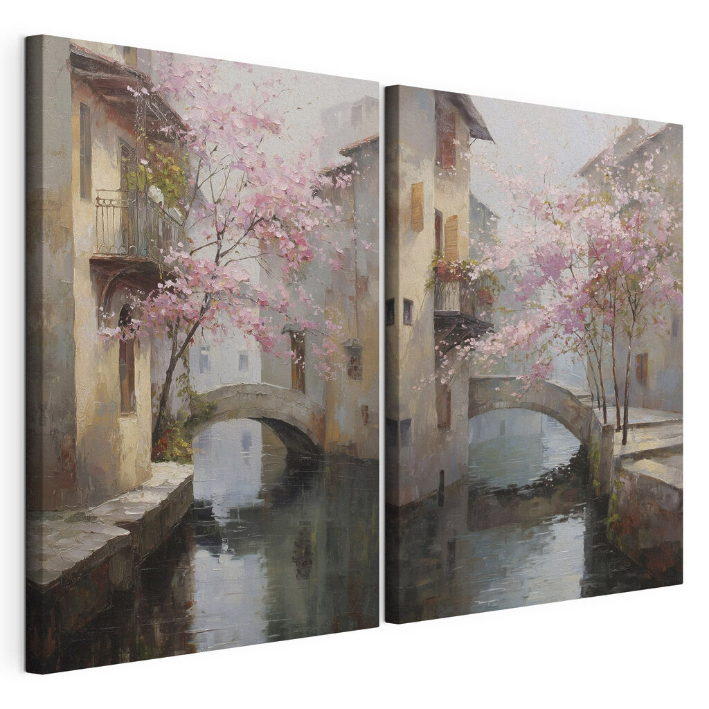 Pont sous les fleurs — vue du produit