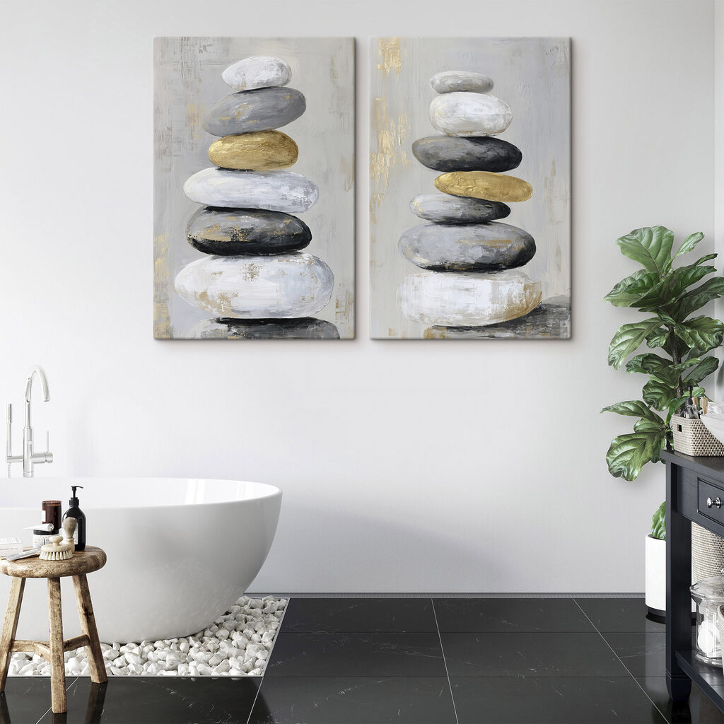 Pierres en équilibre — intérieur 2