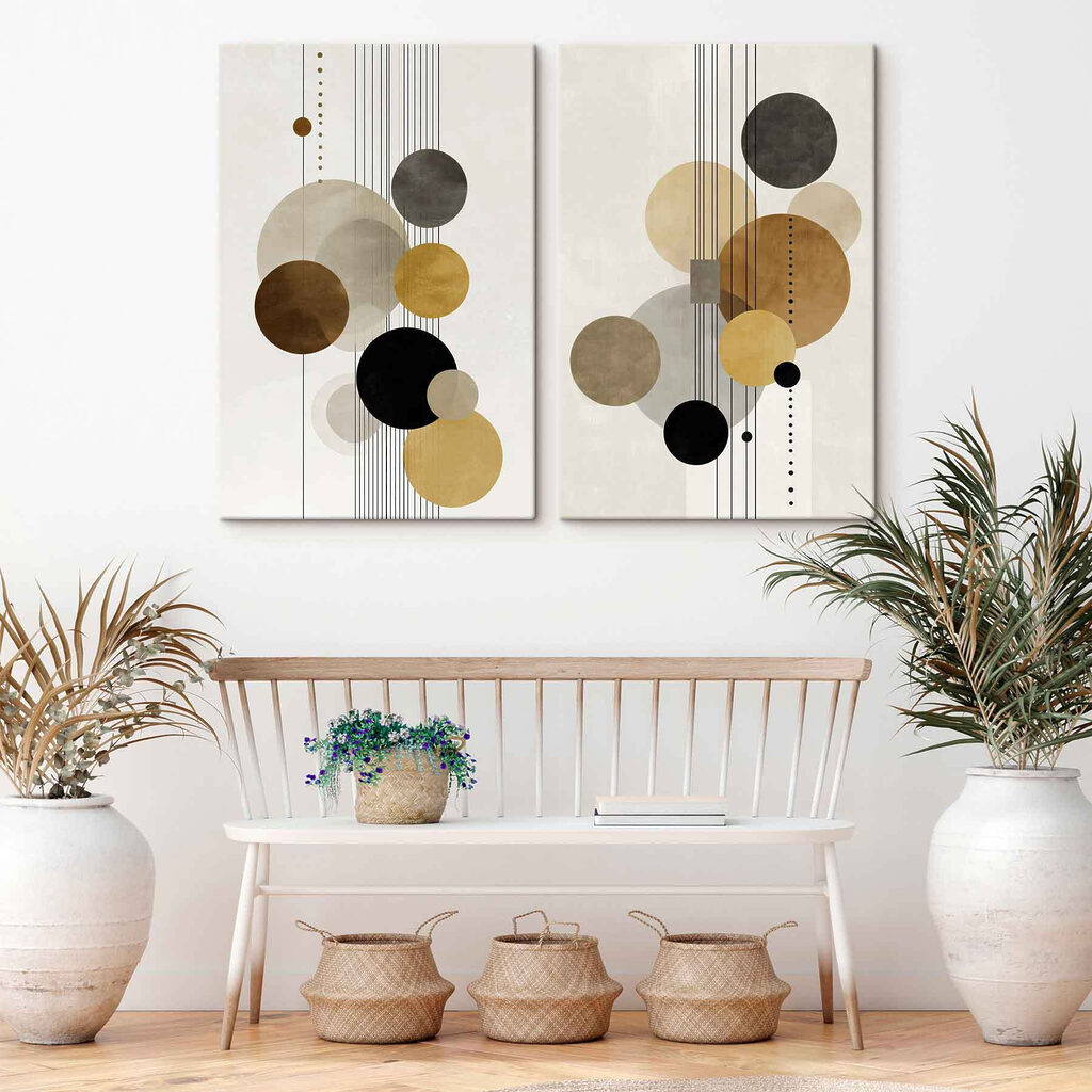 Cercles et pointillés — intérieur 2