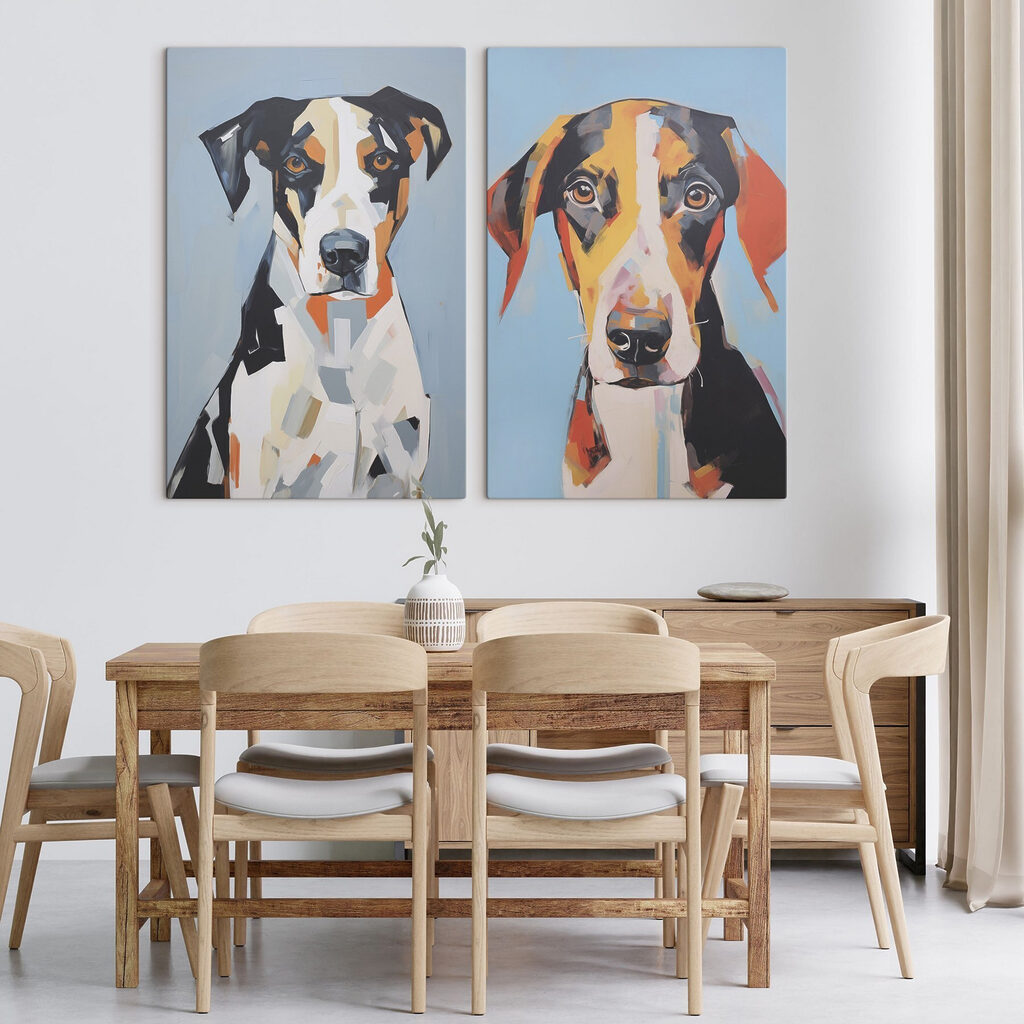 Portrait de chien — intérieur 2