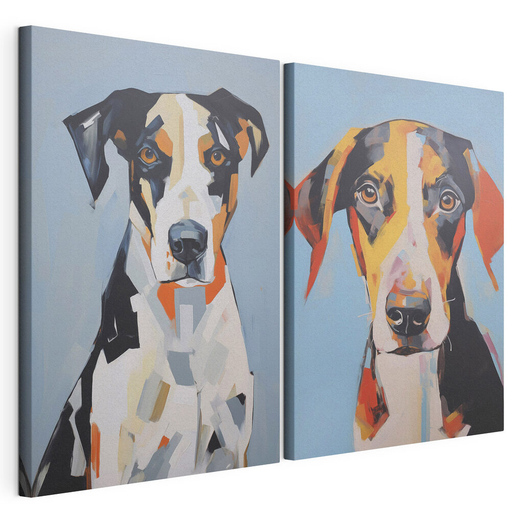 Portrait de chien — vue du produit