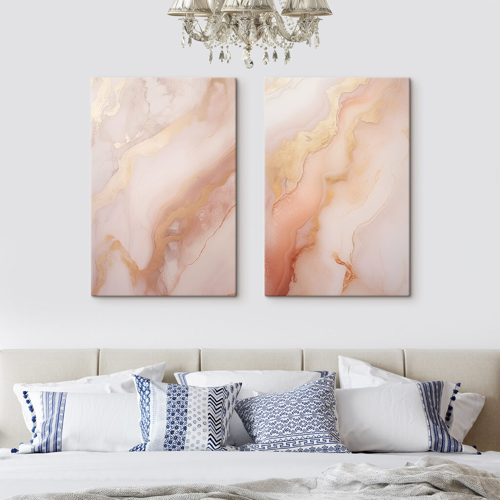 Veines d’or sur rose — intérieur 2
