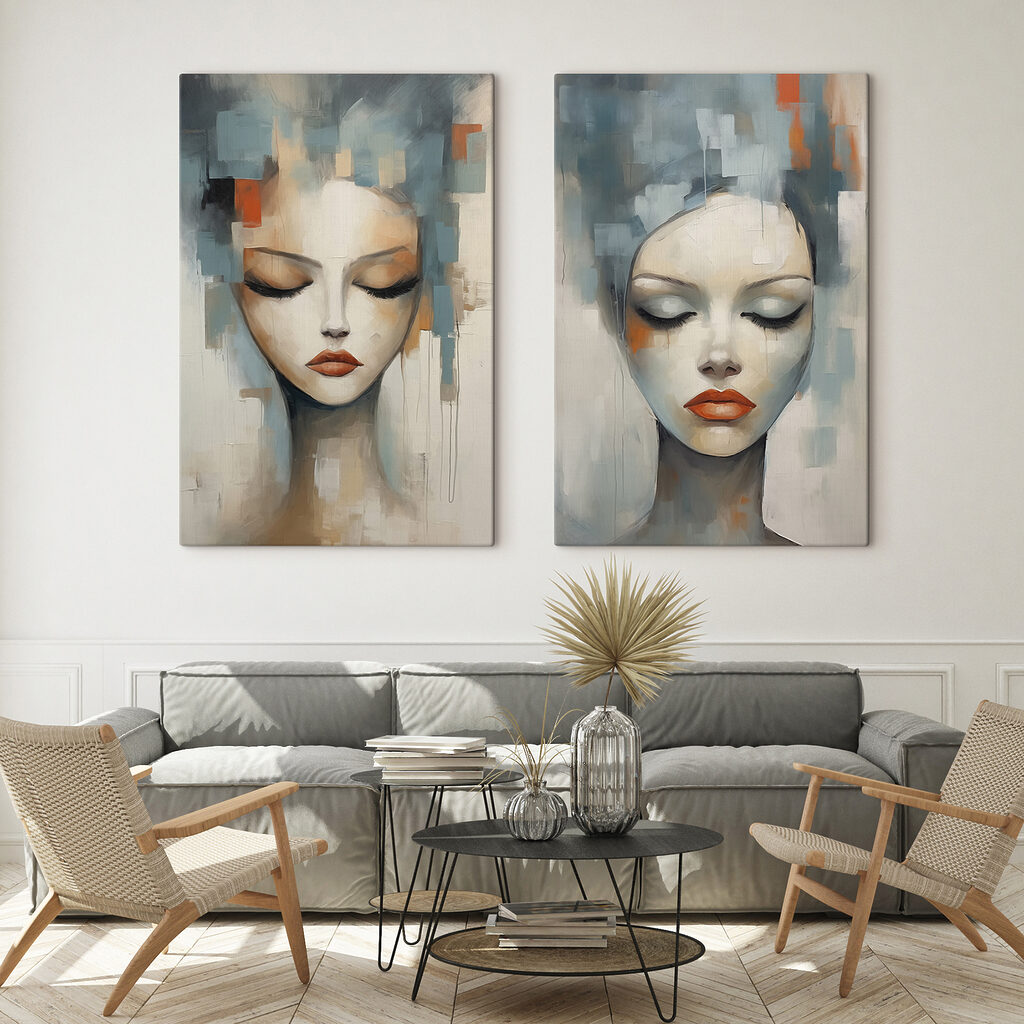 Visages sereins — intérieur 1