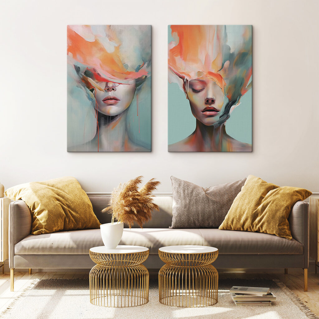 Chevelure de couleurs — intérieur 2