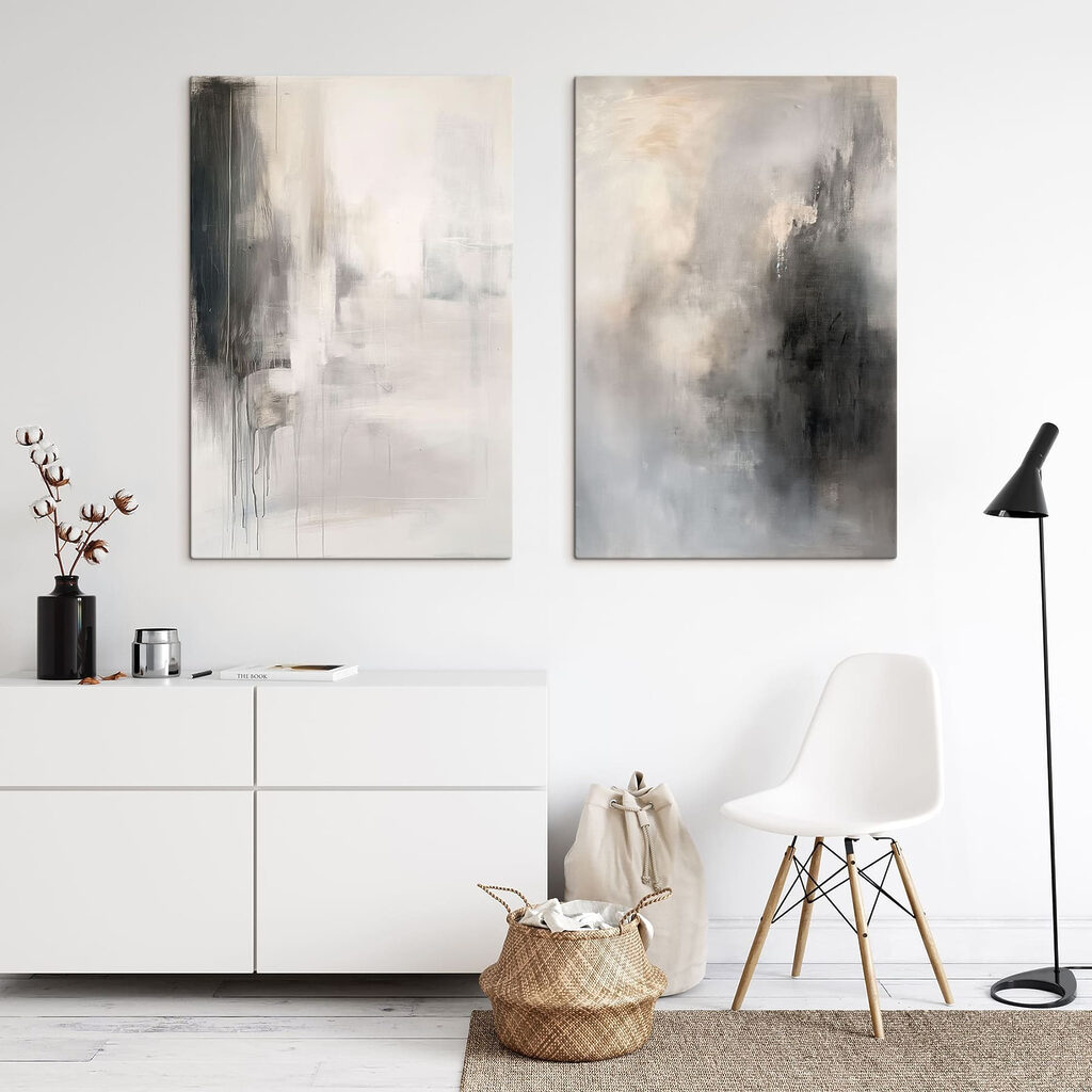 Lumière dans la brume dans un intérieur
