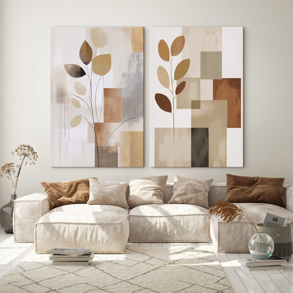 Rameaux couleur terre — intérieur 1