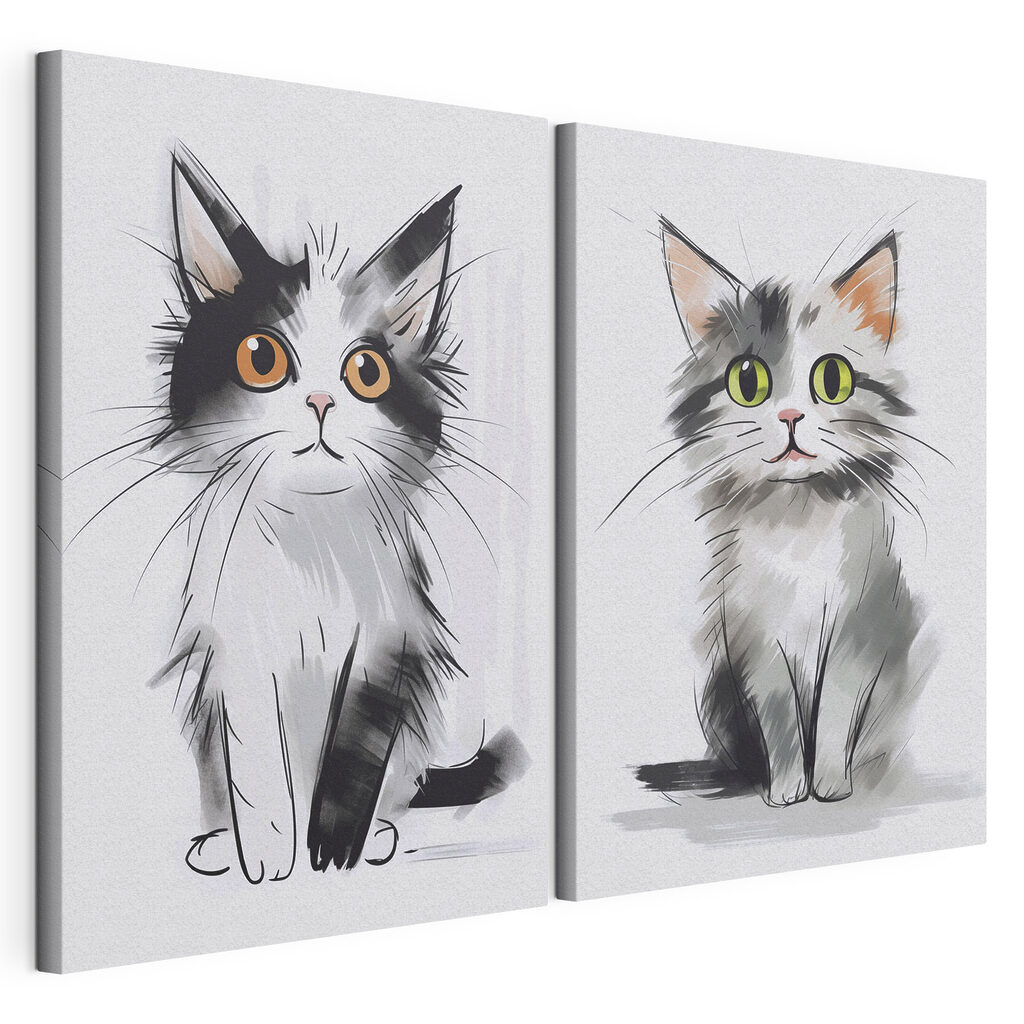 Chats en esquisse — vue du produit