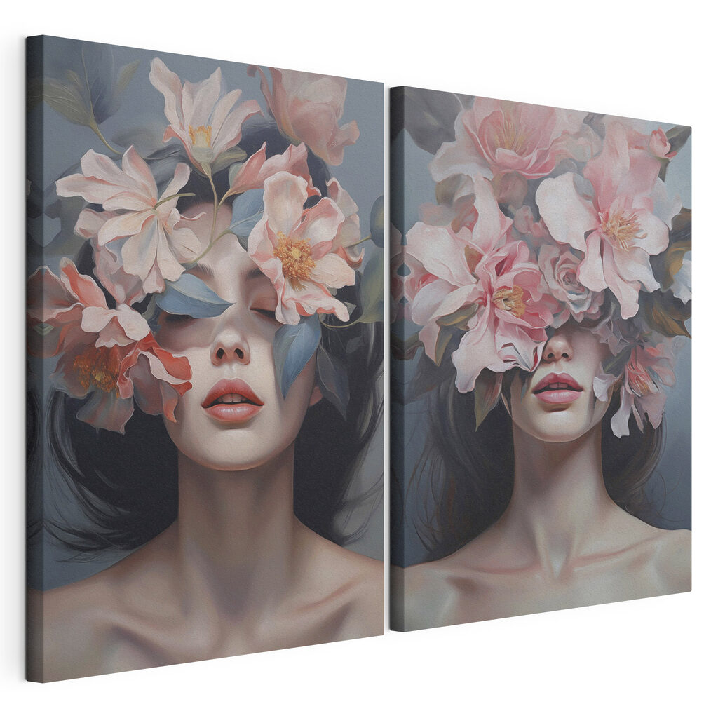 Visage en fleurs — vue du produit