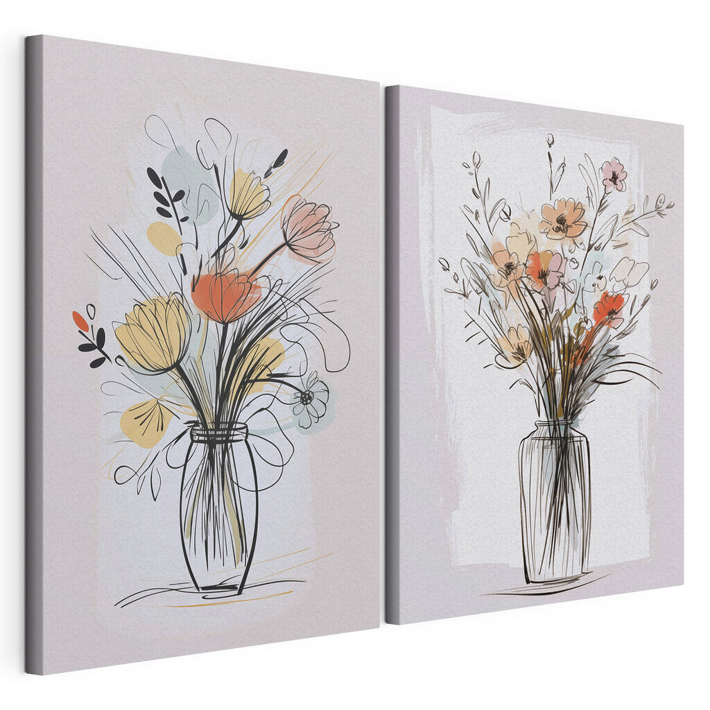 Bouquet au trait — vue du produit