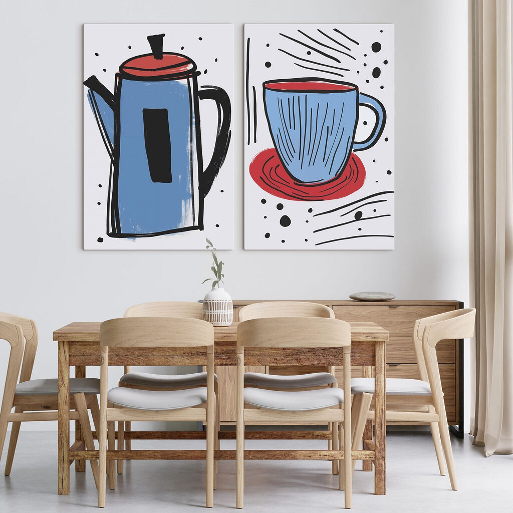 Cafetière et tasse — intérieur 2