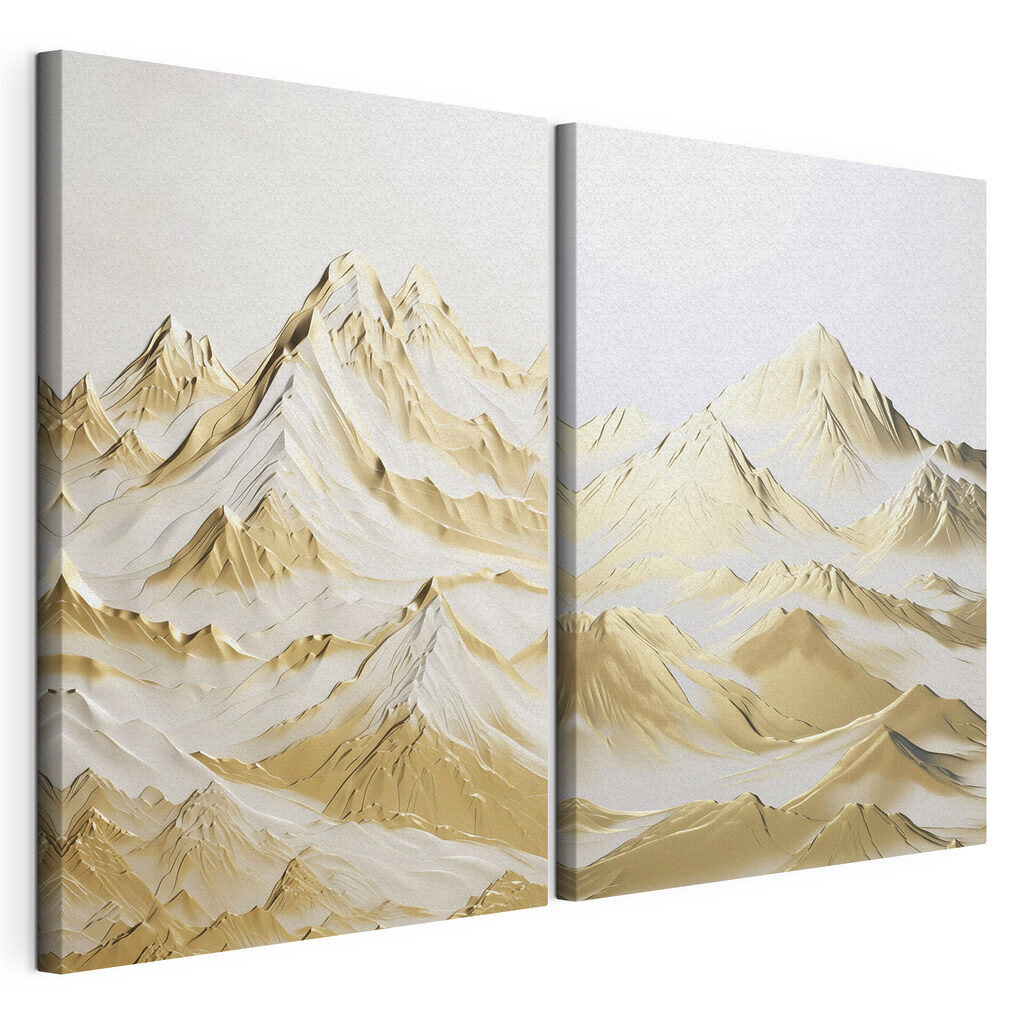Montagnes dorées — vue du produit