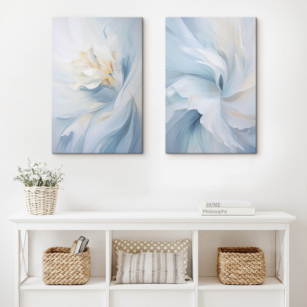 Fleur bleu pâle — intérieur 2