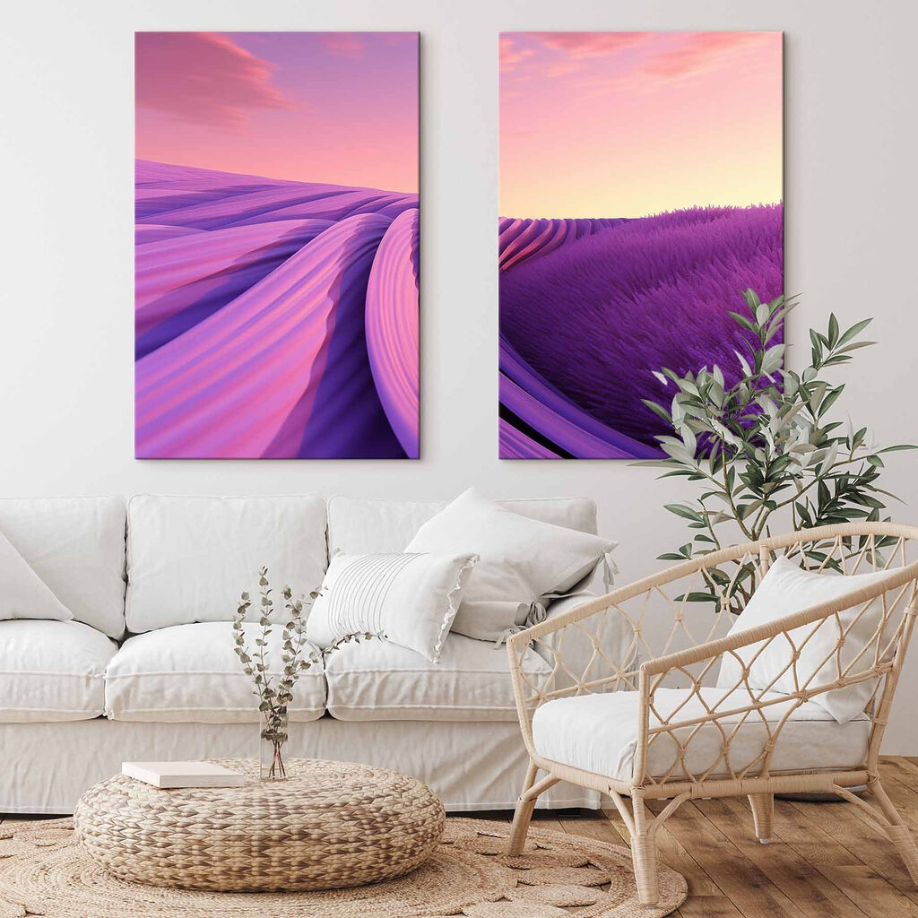 Vagues de lavande — intérieur 2