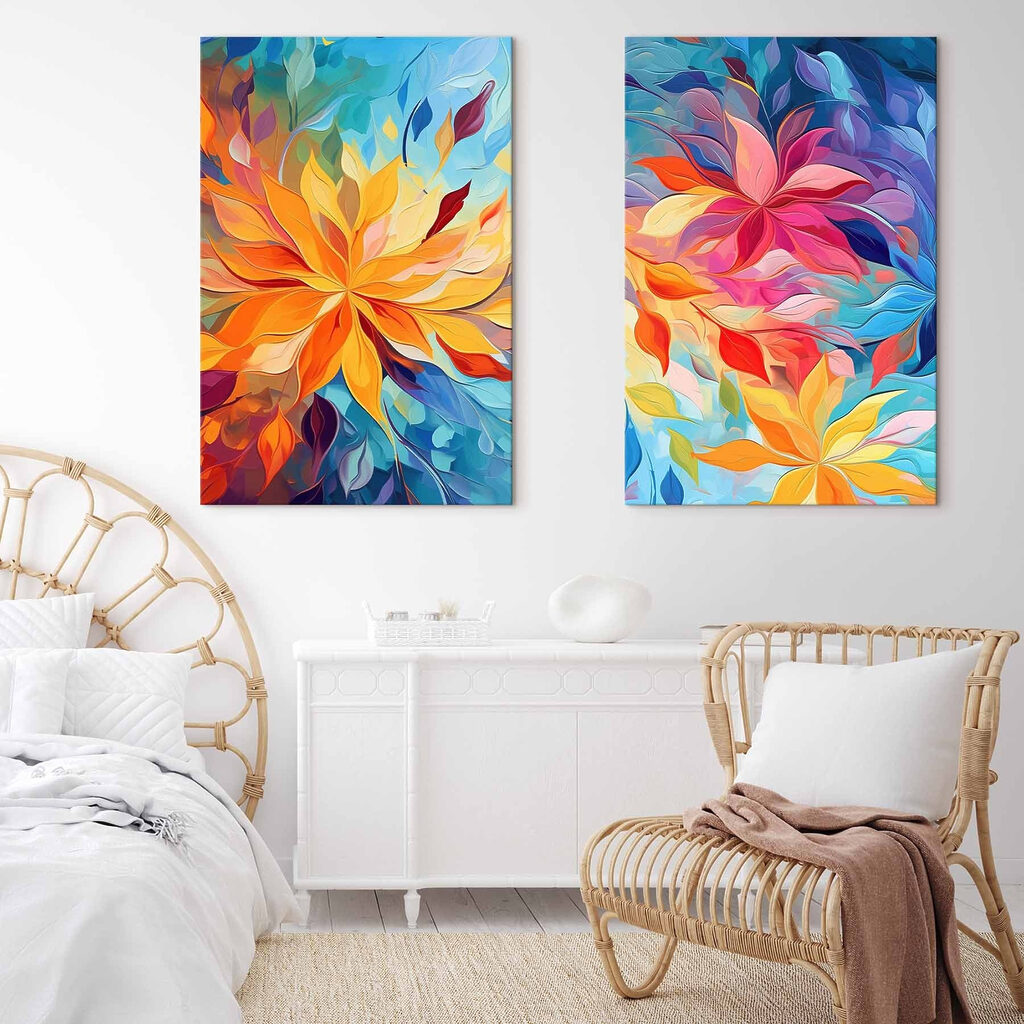 Pétales flamboyants — intérieur 2