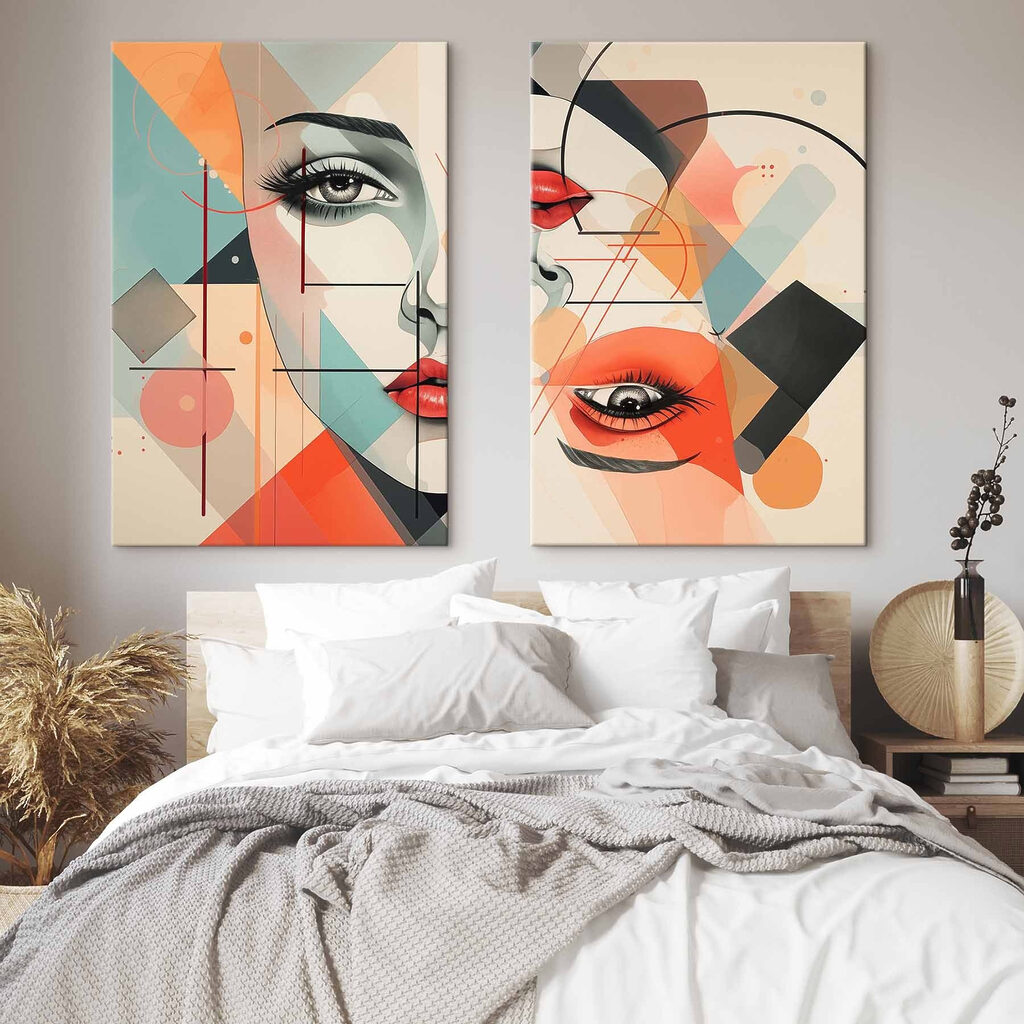 Portrait géométrique — intérieur 2