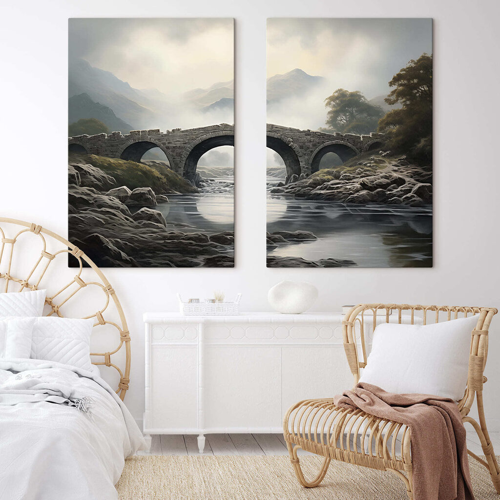 Pont dans la brume — intérieur 2