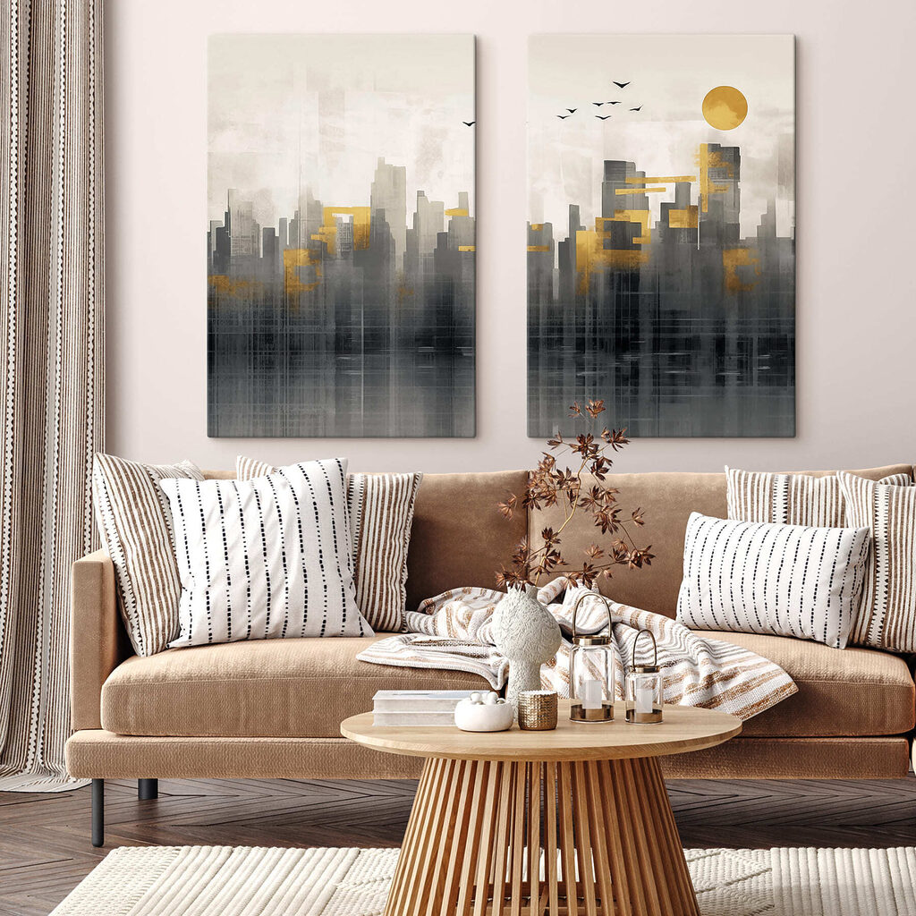 Soleil sur la ville — intérieur 2