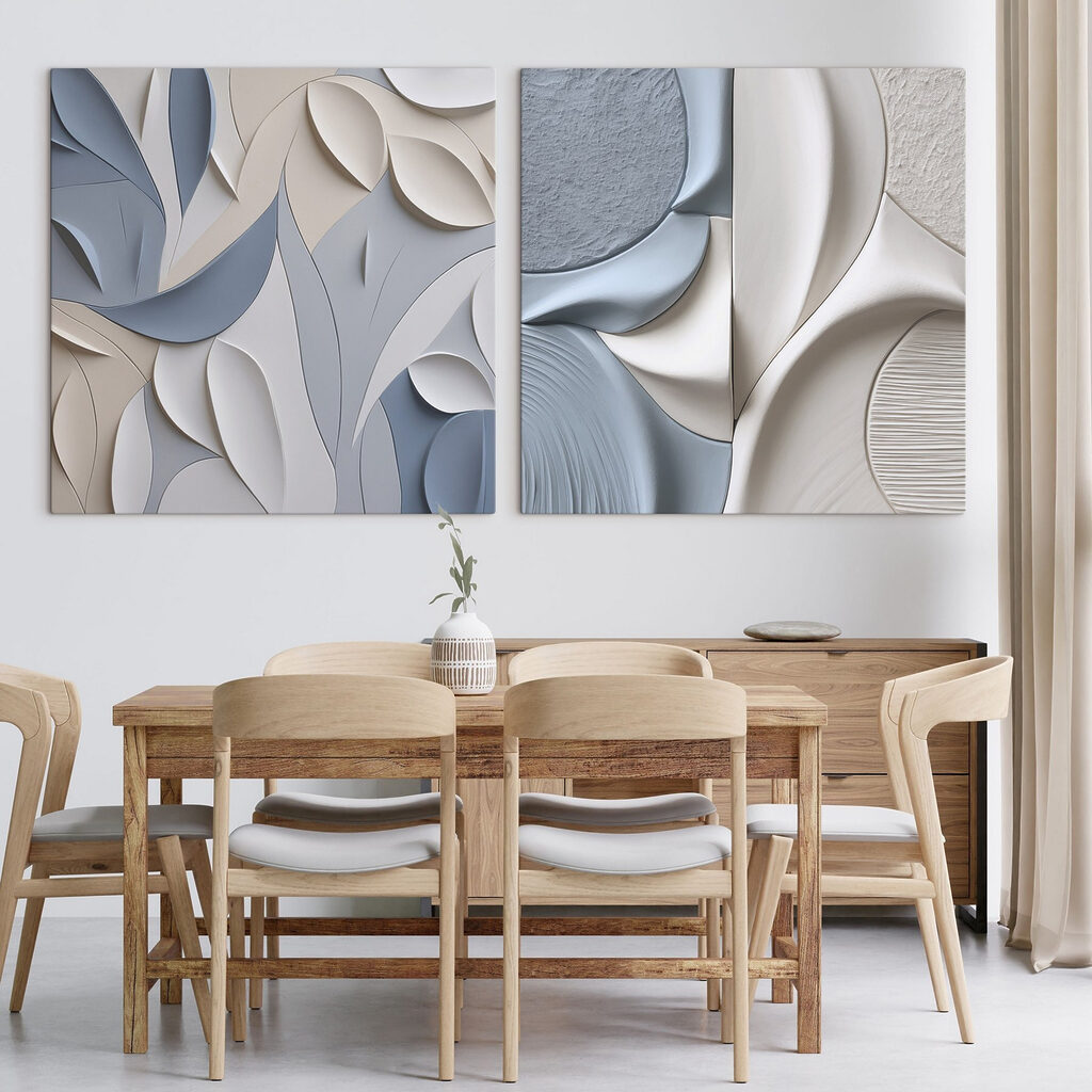 Formes de feuilles fluides — intérieur 2